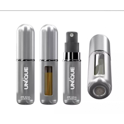 Kit 5 Unidades Porta Perfume Bolsa - Borrifador Atomizador Para Perfume Menor preço em Kit 5 Unidades Porta Perfume Bolsa - Borrifador Atomizador Para Perfume