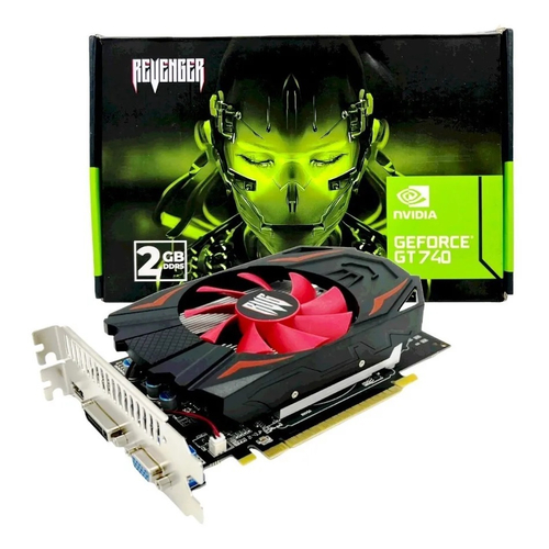 Placa de vídeo Nvidia Pcyes GeForce 700 Series GT 740 PA740GT12804D5FZ 4GB