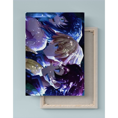 Quadro Decorativo Emoldurado Tanjiro Desenho Demon Slayer Arte no Shoptime