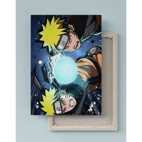 Quadro Decorativo Poster Naruto Shippuden Desenho Anime em Promoção na  Americanas