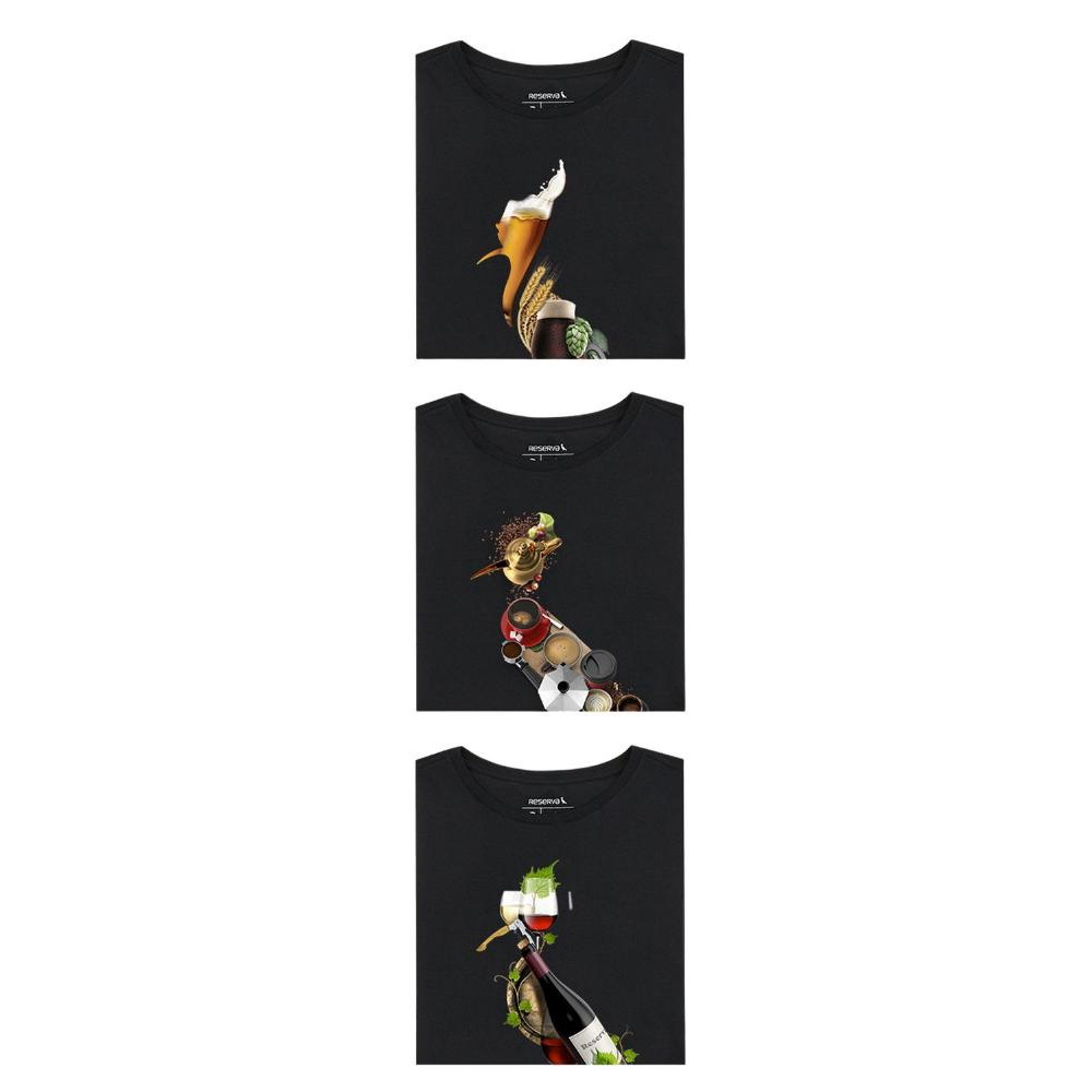 Kit 3 Camisetas Pica Pau Cerveja Reserva