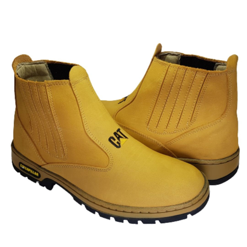 Bota Caterpillar Masculino De Couro Legitimo Nobuck (720) - Devita Store