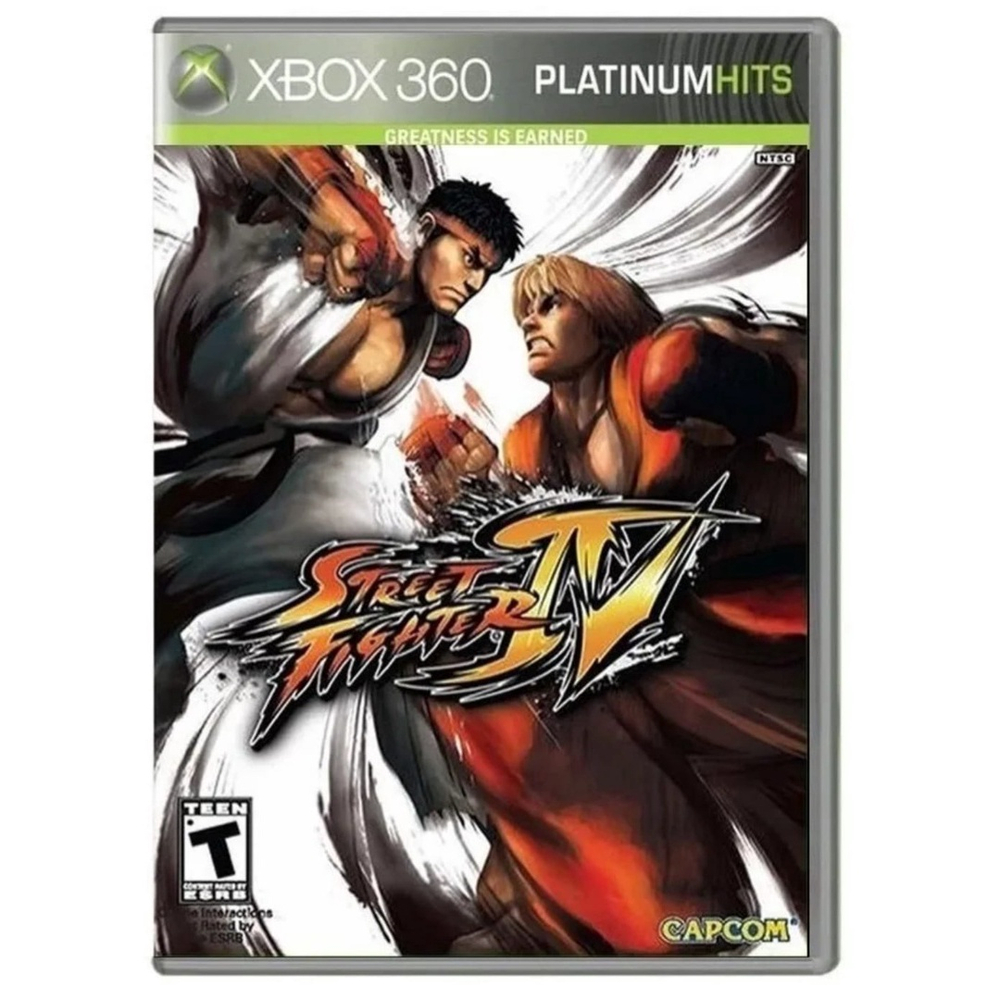 Jogo Street Fighter Iv Xbox 360 Platinum Hits Lacrado em Promoção na  Americanas