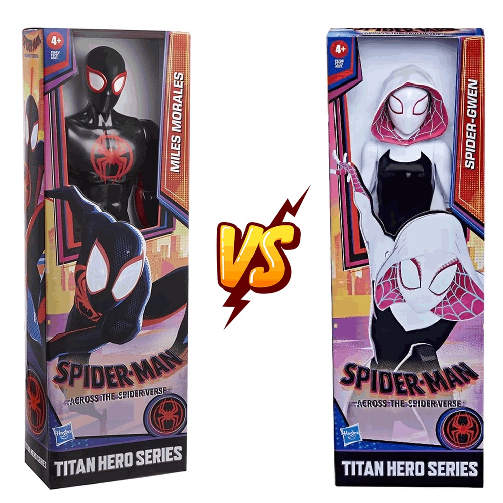 Kit Bonecos Miles Morales e Ghost Spider Aranhaverso Hasbro em Promoção na  Americanas