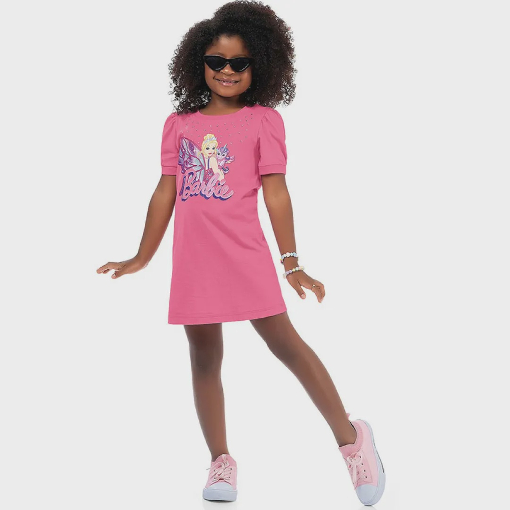 Vestido infantil Barbie em Promoção na Americanas