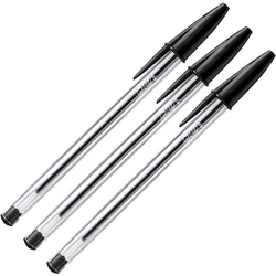 Kit, Caneta Esferográfica bic Cristal Dura Mais Preta, A Clássica, Ponta Média de 1.0mm - bt 3 un serve para Enem é boa?