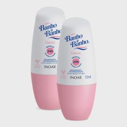 Kit 2 Desodorante Banho a Banho Classic Roll-on Antiperspirante 55ml é ruim? Kit 2 Desodorante Banho a Banho Classic Roll-on Antiperspirante 55ml é boa?