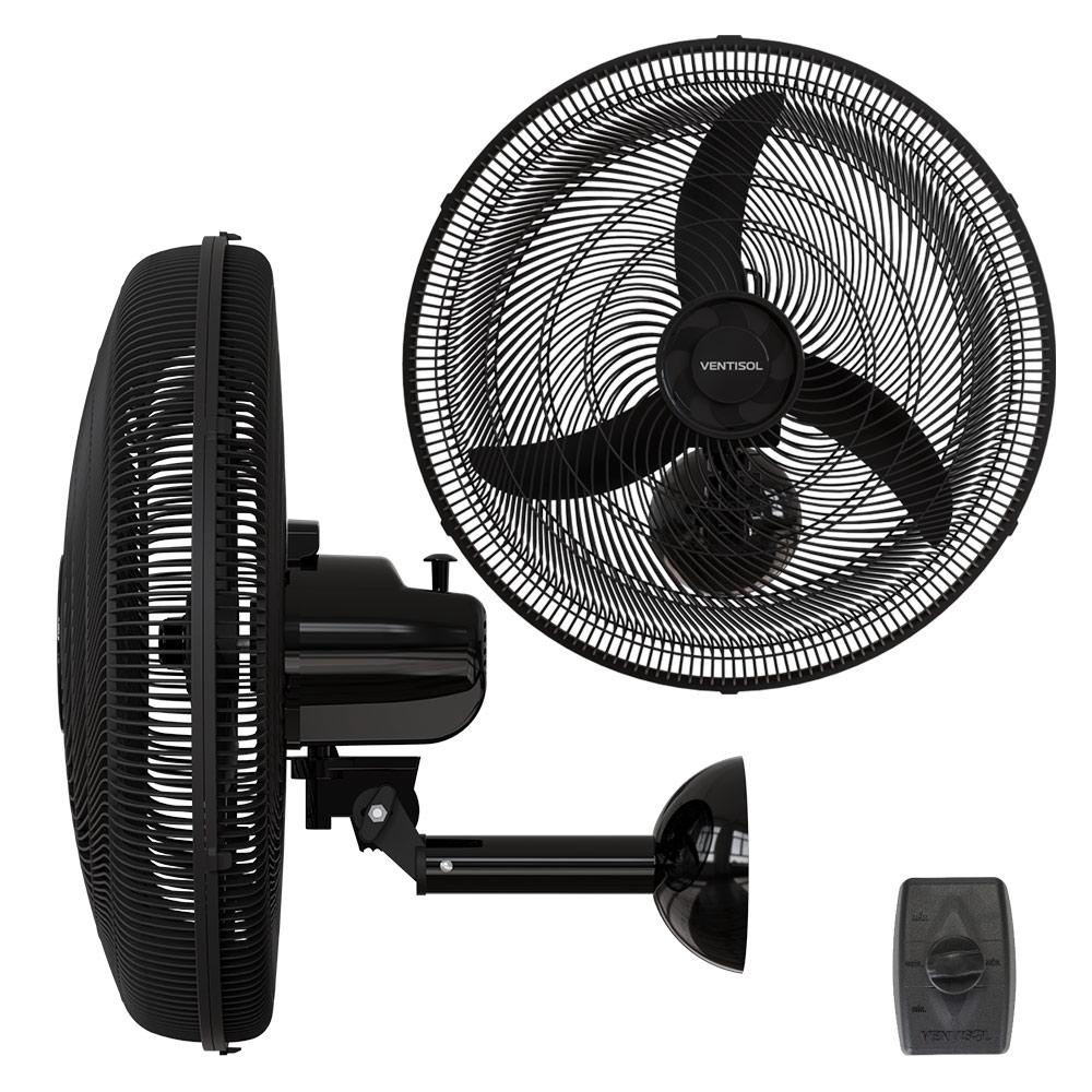 Ventilador De Parede Oscilante 50 Cm 130W New Comercial Ventisol No ...