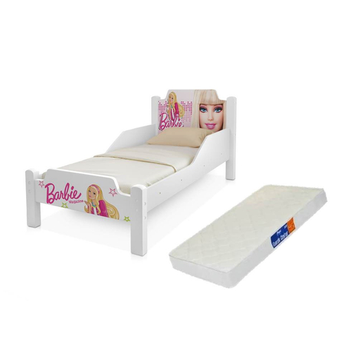 Cama Infantil Barbie Com Grade Proteção em Promoção na Americanas