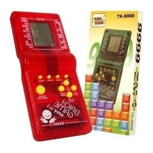 Console Mini Game Antigo Retro Tetris 9999 Jogos Corrida em Promoção na  Americanas