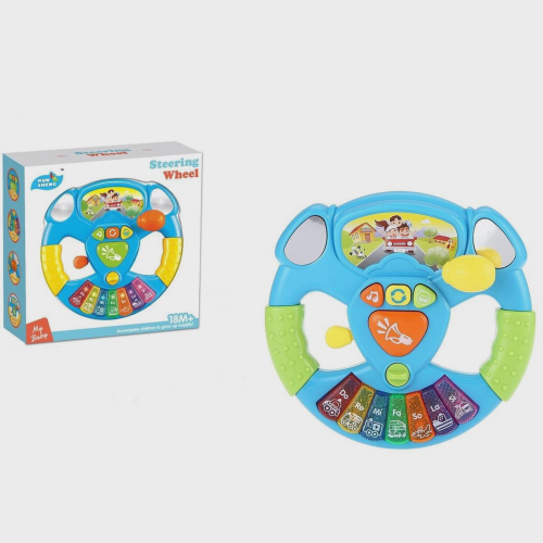 Volante de Brinquedo Infantil com Luzes Sons e Jogo do Carrinho no Shoptime