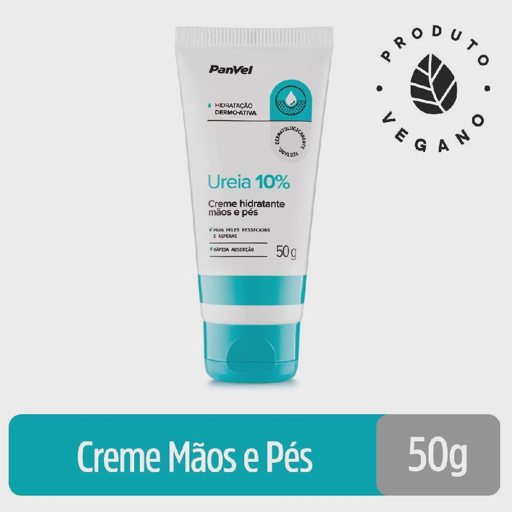 Creme Para Mãos Ureia 10% Panvel 50g No Shoptime