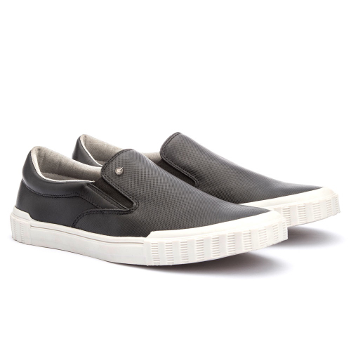 Slip on couro sales reserva básico masculino