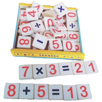 Jogo Aprendendo a Tabuada 100 peças em madeira Brinquedo Educativo  Matemática - GDkids Brinquedos Educativos e Pedagógicos