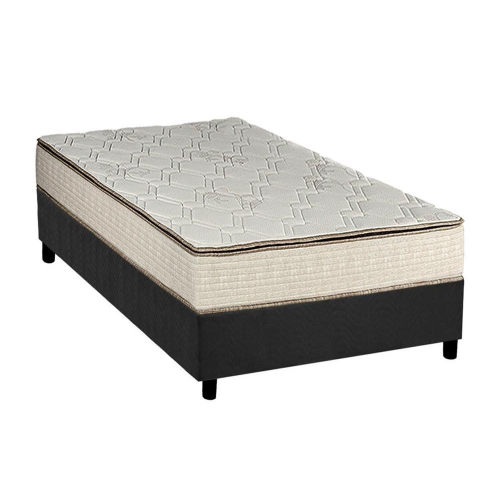 Cama Box Solteiro Colch o Molas Luckspuma Bonnel Montreal Spring