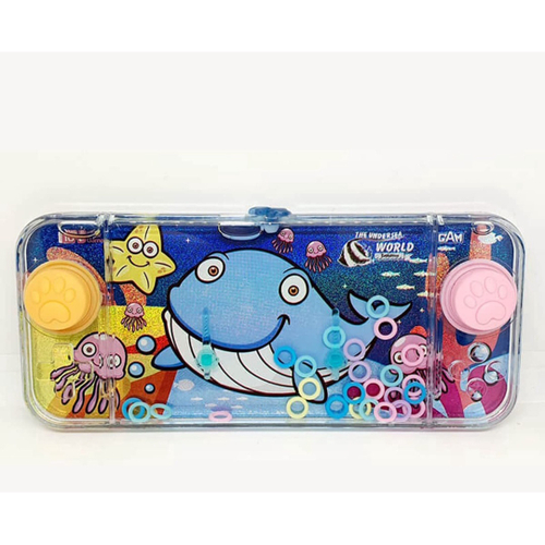 Brinquedo Infantil Jogo Aquaplay Water Game Argola Robô - Rosa