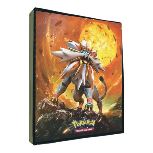 Álbum Pasta Fichário Pokemon Sol e Lua Luz Proibida para Cards Pokémon ou  outras cartas Colecionáveis Resistente Capa Dura com Qualidade - Pokémon  Cards Copag - Pasta Fichário - Magazine Luiza