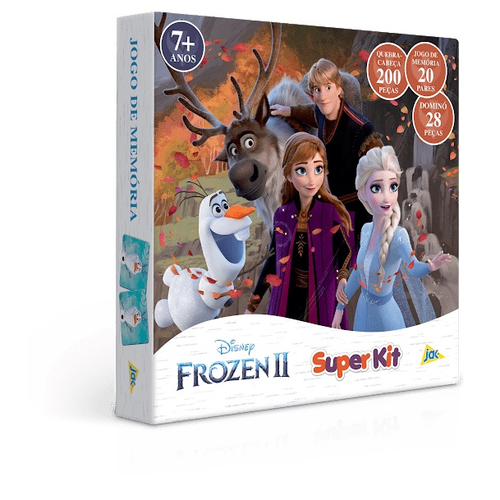 Jogo Quebra Cabeça Frozen 100 Peças ToysterTOYSTERQuebra