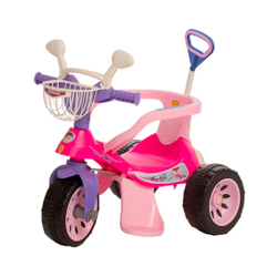 Triciclo Infantil Velotrol Motoca Meninos cor Vermelho Omotcha no Shoptime