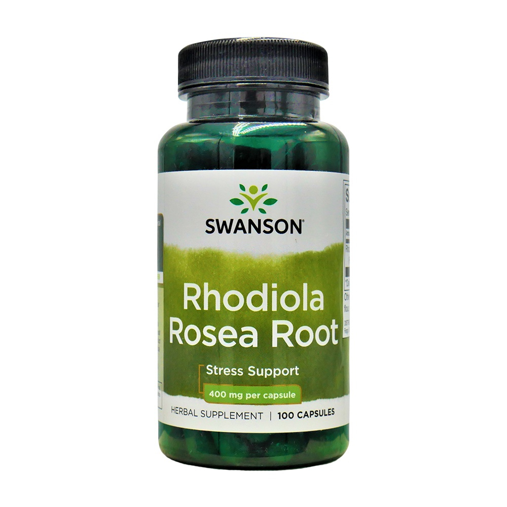 Rhodiola Rosea 400mg Swanson 100Caps | Submarino