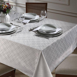Toalha de mesa 8 lugares Quadrada Requinte 1,60m x 2,40m - Dohler Menor preço em Toalha de mesa 8 lugares Quadrada Requinte 1,60m x 2,40m - Dohler