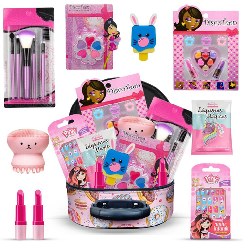 Kit Maquiagem Infantil Bate Coração Estojo p/ Boneca em Promoção na  Americanas