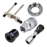 Kit Chaves Bike Corrente Extrator Pedivela Mov. Central Raio