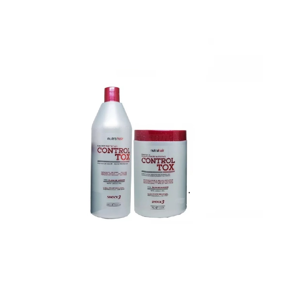Kit Botox Nutra Hair Controltox Alisa E Trata Submarino