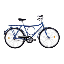 Bicicleta Adulto Houston Super Forte, Aro 26, Quadro de Aço Carbono, Freio Varão, Azul Menor preço em Bicicleta Adulto Houston Super Forte, Aro 26, Quadro de Aço Carbono, Freio Varão, Azul
