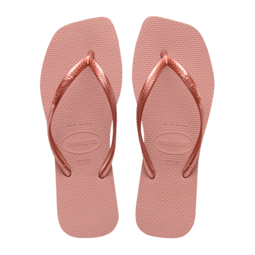 Chinelo Sandália Feminino Havaianas Slim Square Quadradinha em Promoção ...