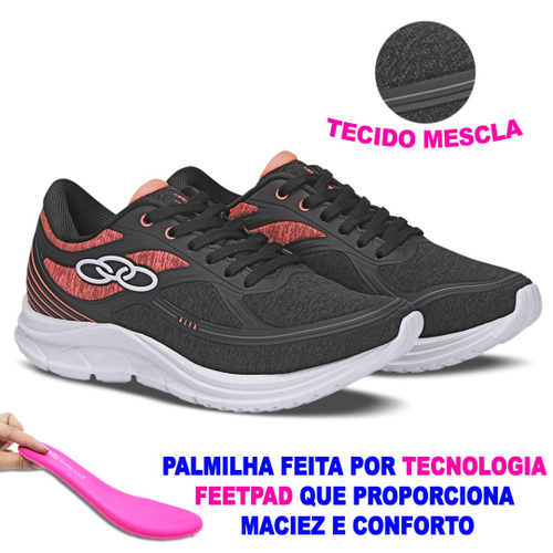T nis Feminino Esportivo Olympikus Alfa Leve Para Exerc cios
