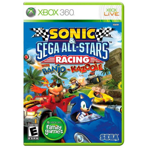 Jogo Sonic&Sega All-Stars Racing With Banjo-Kazooie Xbox 360 no Shoptime