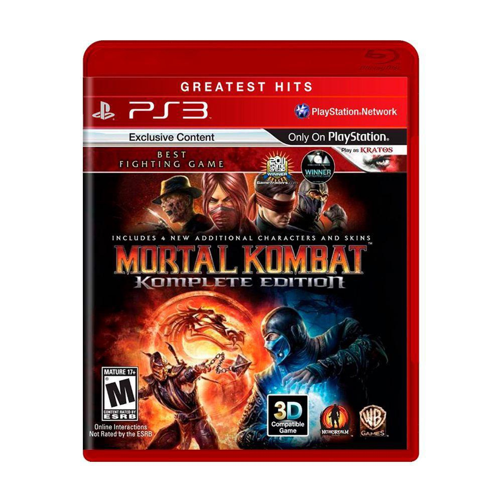 Jogo Mortal Kombat Komplete Edition Xbox 360 Warner Bros em