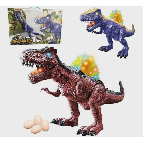 Dinossauro De Brinquedo Ataca Jogo De Resgatar Os Ovos Do Dino Nao Acorde O  T-Rex Dino Furioso Com Sons E Roleta Divertida - Zoop Toys