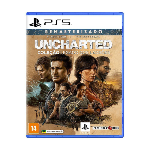 Jogo Uncharted 4 A Thief End - Ps4 Mídia Física Usado