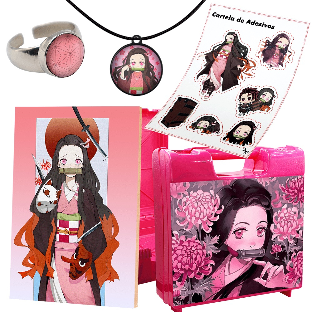 Por que o cabelo de Nezuko mudou de cor em Demon Slayer?