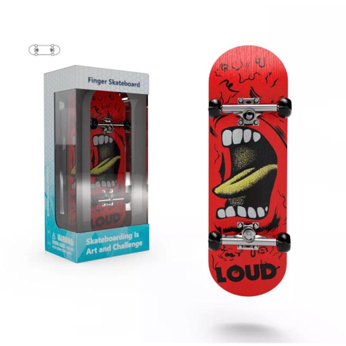 Fingerboard Skate De Dedo Profissional Completo Loud em Promoção na  Americanas