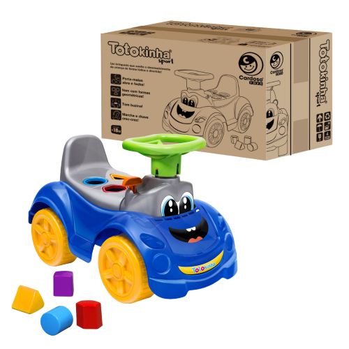 Triciclo Carrinho De Bebê Motoca Velotrol Infantil Totoka