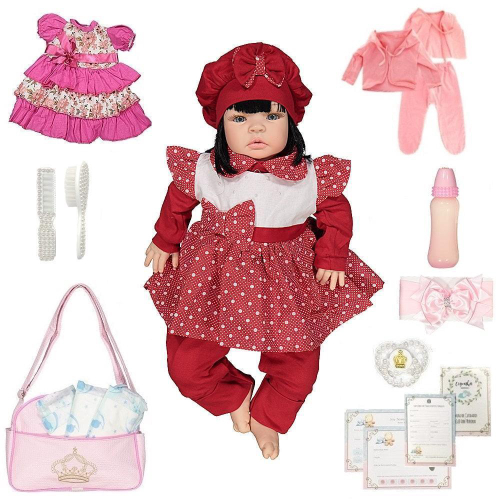 Boneca Adora Barata Reborn 49 cm Magazine Luiza - Cegonha Reborn Dolls -  Bonecas - Magazine Luiza