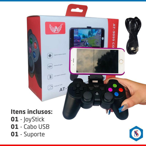 JoySticket de Celular Jogo Mobile Sem Fio Android Joy Stick em