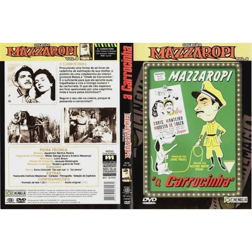 Dvd Mazzaropi Filme O Jeca E A Freira - Colorido Orig Lacrad