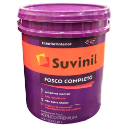 Tinta Acrílica Premium Fosco Completo Branco Neve 20 Litros Menor preço em Tinta Acrílica Premium Fosco Completo Branco Neve 20 Litros