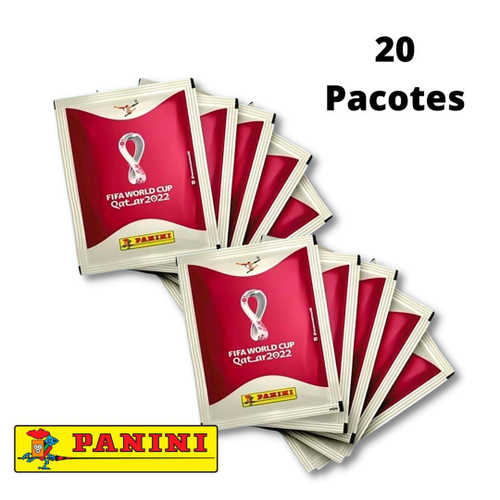 Pack com 50 figurinhas (10 envelopes) Figurinhas Luluca 2023 - PANINI