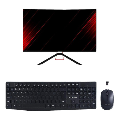 Monitor Gamer Warrior Shin Kai 24 polegadas curvo - Computadores e