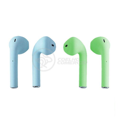 Kit 2 Inpods 12 Tws Wireless Bluetooth Verde E Azul em Promo o na