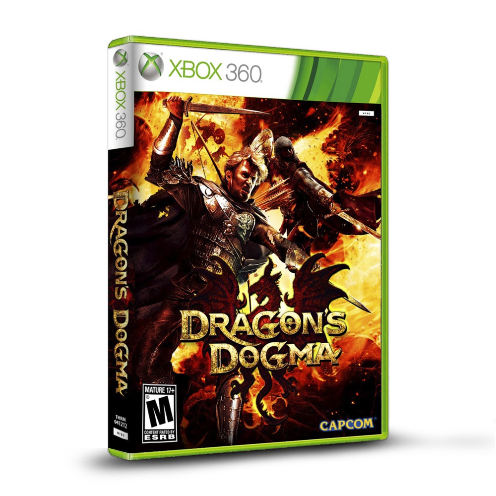 Jogo Dragons Dogma Xbox 360 Mídia Física Original