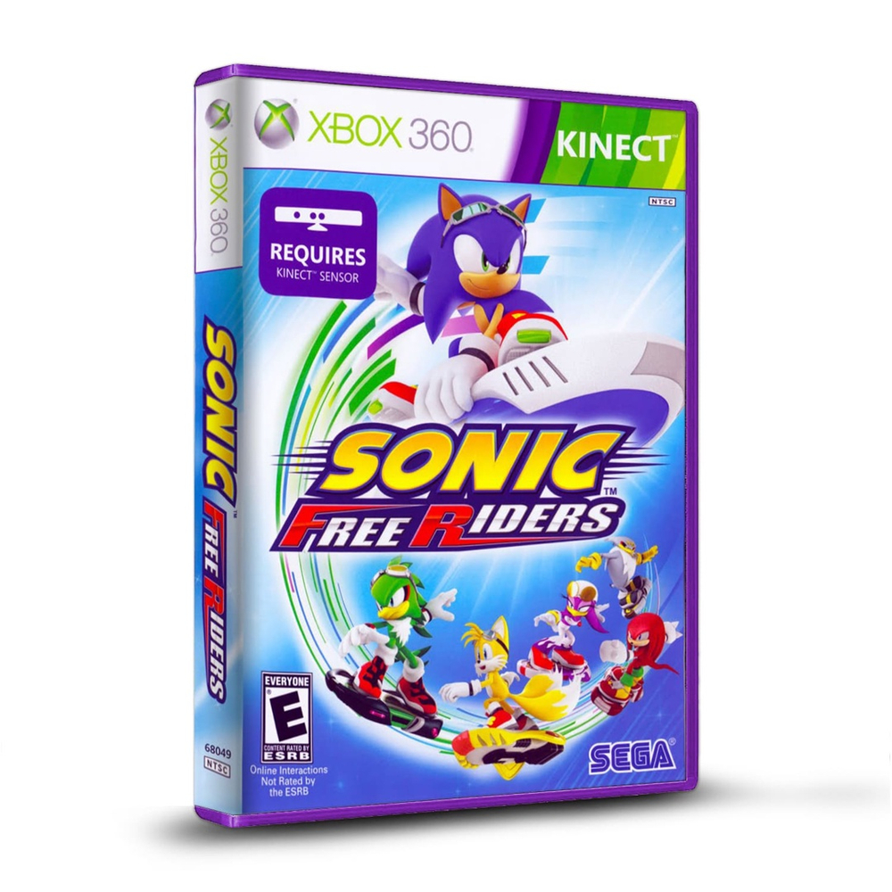 Sonic Free Riders by SEGA FOR KINECT Video Game Microsoft XBOX 360 LOW PRICE