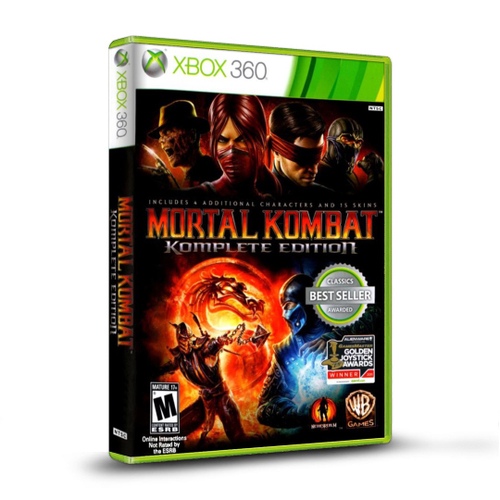 Mortal Kombat Komplete Edition Xbox 360 No Shoptime 