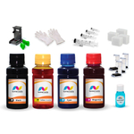 Kit 4 Tinta Para hp 2776 667 100ml Linha Platinum
