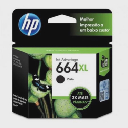 Cartucho 664XL preto 4535, 4675, 3835, 1115, 2135, 3635, 2675, 3775, 3785, 3787, 3789 Menor preço em Cartucho 664XL preto 4535, 4675, 3835, 1115, 2135, 3635, 2675, 3775, 3785, 3787, 3789